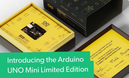 Introducing the Arduino UNO Mini Limited Edition